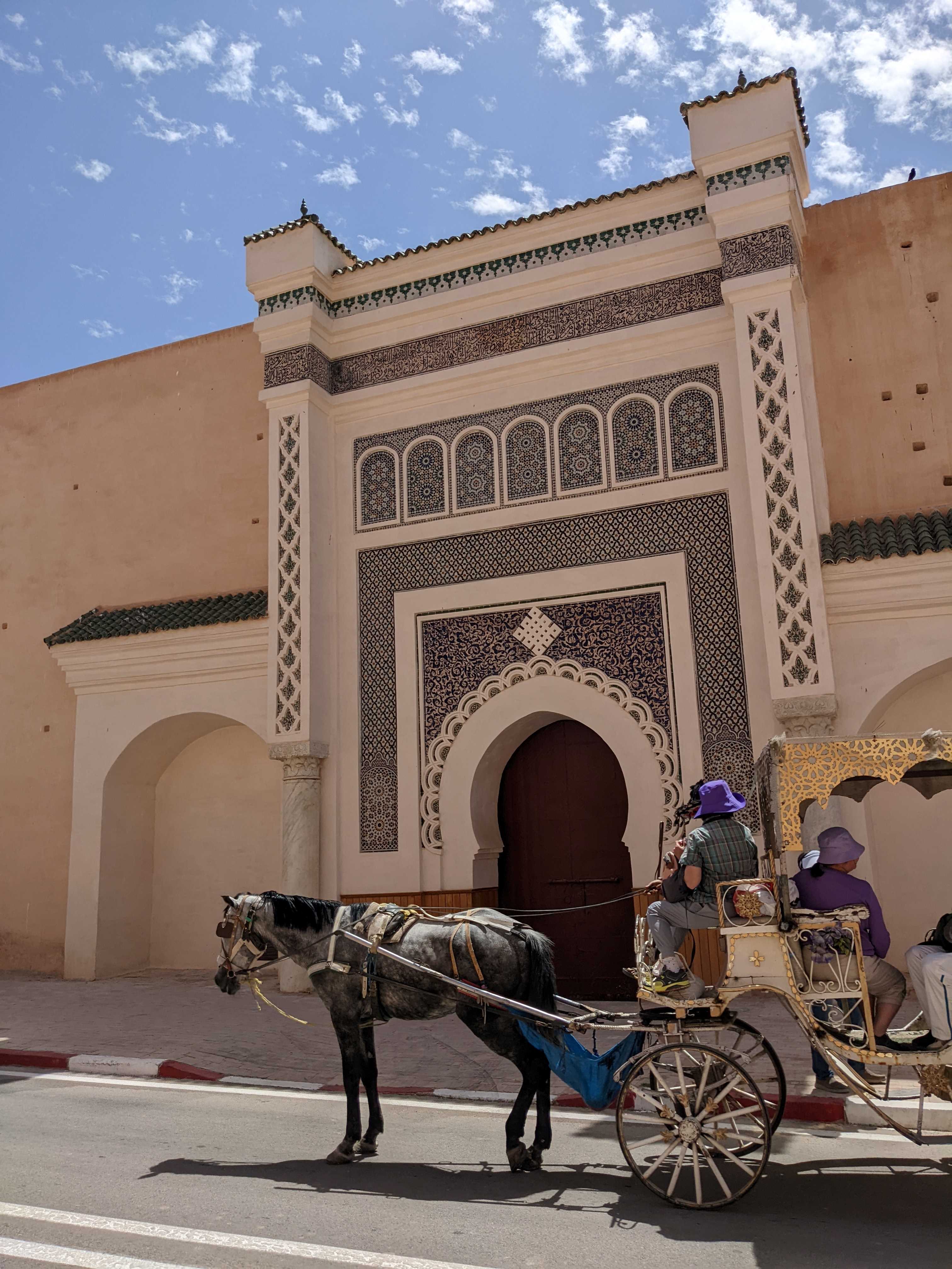 Meknes horse ride tour